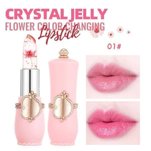 🎉Buy 1 get 1 free💥Crystal Jelly Flower Color Changing Lipstick