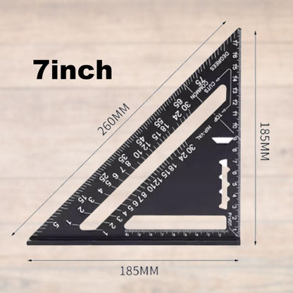 Woodworking Triangle Ruler 7-inch