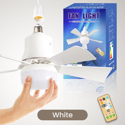 2026 New⏳Limited-time Special Price:£ 16.99!!🔥2-in-1 Portable Ceiling Fan & Light With Remote ControlFor Bedroom 😴, Kitchen 👩‍🍳 & Garage 🛠️ – UK Ready! 🇬🇧