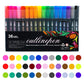 🎅Christmas Special Deals £7.99!!⚡50K+ SOLD!🎁Double Outline Glitter Coloring Pen Set