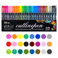 🎅Christmas Special Deals £7.99!!⚡50K+ SOLD!🎁Double Outline Glitter Coloring Pen Set