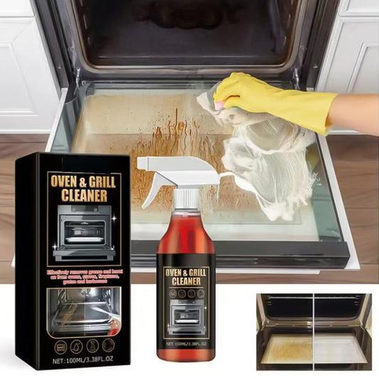 🧼 BUY 2 GET 1 FREE! ✨ Oven & Grill Cleaner Spray – Dissolves Grease in 5 Mins, No Scrubbing & Eliminates Odors 🔥  21 Reviews 3