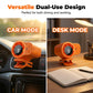 2026 New⏳Limited-time Special Price: £9.99!!🔥Hands-Free Personal Cooling Fan with LED Display For Car