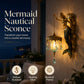 ⏳LAST DAY SALE ONLY ￡19.99!!🌊Antique Gold Coastal Mermaid Wall Light 🧜‍♀️✨ Hand-Painted Vintage Sconce for Indoors & Covered Outdoor Spaces 🏡🌊