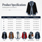 ⌛LAST DAY SALE ONLY ￡16.99!!🔥Women’s Elegant Denim Spliced Ribbed Knit Coat