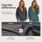 🔥LAST DAY SALE ONLY ￡15.99!!🔥Women's Long Sleeve Casual Hoodie Top 👕 A Cosy Throw-On for Chilly Mornings & Laid-Back Days ✨
