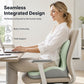 🪑 Save 55% now & Get free shipping on orders of 2! ✨ Ergonomic memory foam seat cushion with back support.