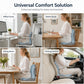 🪑 Save 55% now & Get free shipping on orders of 2! ✨ Ergonomic memory foam seat cushion with back support.