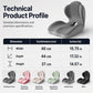 🪑 Save 55% now & Get free shipping on orders of 2! ✨ Ergonomic memory foam seat cushion with back support.