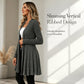 🌸 LAST DAY SALE! £15.99 – Women's Soft Knit Open-Front Cardigan 🧥 Elegant, Cosy & Easy to Layer