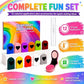 ✨ 50% OFF Early Xmas Sale | Temporary Hair Chalk Set (12 Wash-Out Colours) | Bleach-Free & Non-Staining | UK Family Approved 🌈