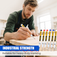 🖊️ 50% OFF! Precision Tip Quick-Dry Oil-Based Marker Pens – 10 Pcs, 5 Colours