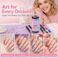 📢📢LAST DAY SALE ONLY ￡7.99!!💕12Pcs Dual-Tip Nail Art Pens Set (24 Colours) – Precision Fine Liner Markers for DIY Nail Design