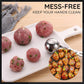 Shape Perfect Meatballs Instantly! One-Press Stainless Steel Maker