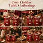 Christmas Ceramic Chocolate Fondue Mug Set