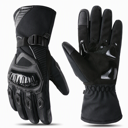 Thickened Warm Waterproof Motorcycle Gloves