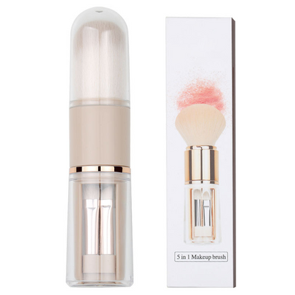 💄Portable 5-in-1 Retractable Makeup Brush✨