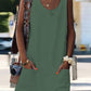 Women's Pure Color Strap Dress